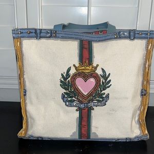 Brighton Canvas In Love We Trust Queen Has Spoken Tote Bag 2019